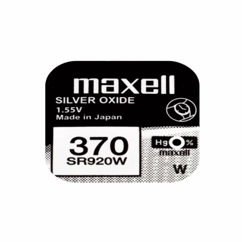 Батарейка Maxell 370 (SR920W) 1.55V