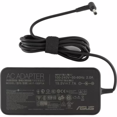 Блок питания к ноутбуку ASUS 150W 19.5V, 7.7A, 4.5/3.0 (pin inside) Slim-корпус (A17-150P1A / A40297)