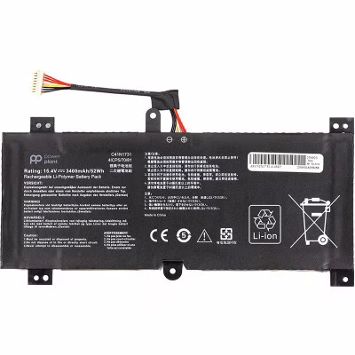 Аккумулятор для ноутбука ASUS ROG Strix GL504G (C41N1731) 15.4V 3400mAh PowerPlant (NB431786)