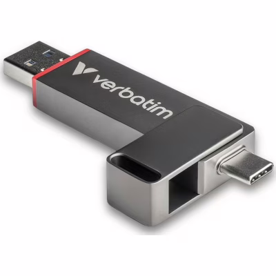 USB флеш накопитель Verbatim 512GB QuickStick USB 3.2/USB-C (32042)