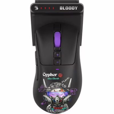 Мышка A4Tech Bloody R73 Ultra Duo Wireless Cypher Ghost (4711421002370)
