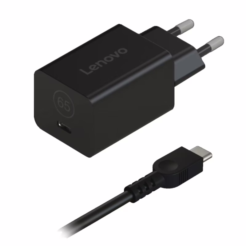 Блок питания к ноутбуку Lenovo 65W GaN Nano Adapter USB Type-C (40AWGN65EU)