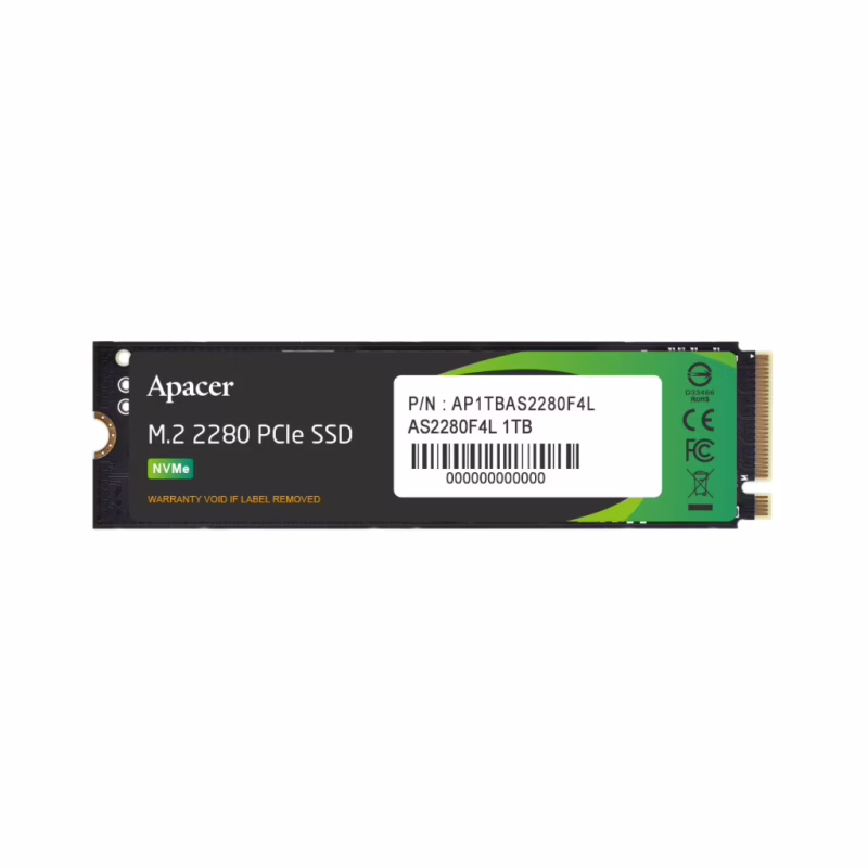 Накопичувач SSD M.2 2280 1TB Apacer (AP1TBAS2280F4L-1)