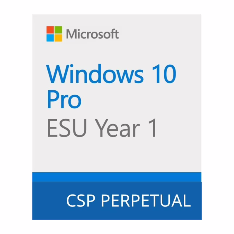 Операційна система Microsoft Windows 10 ESU Year 1 (2025 - 2026) Extended Security Updates (ESU) (DG7GMGF0SSGZ_0004)