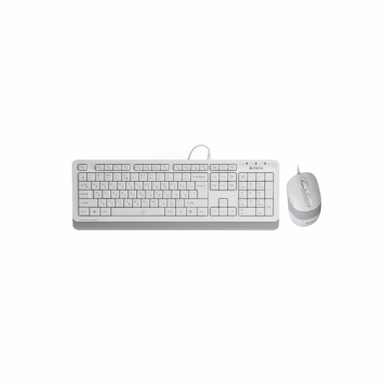 Комплект A4Tech F1010 White (4711421943307)
