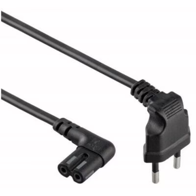 Кабель живлення C7 0.5m 0.5mm2 Merlion (PC-184/2 CEE7/16-C7 CU5)