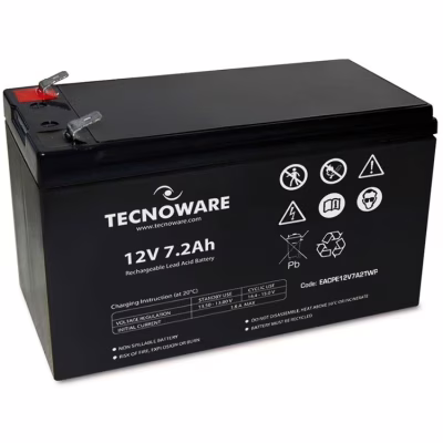Батарея до ДБЖ TECNOWARE 12V-7.2Ah (EACPE12V7A2TWP)