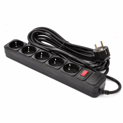 Сетевой фильтр питания Patron EXT-PN-SP-16510 10m Black (EXT-PN-SP-16510)