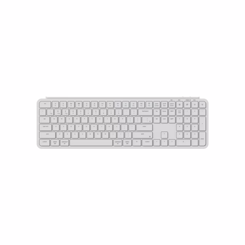 Клавіатура Keychron B6 Pro Wireless/Bluetooth/USB UA Ivory White (B6P-K8-UA)