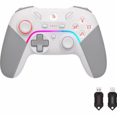 Геймпад A4Tech Bloody GPW70 Wireless/USB Sports White (4711421995870)