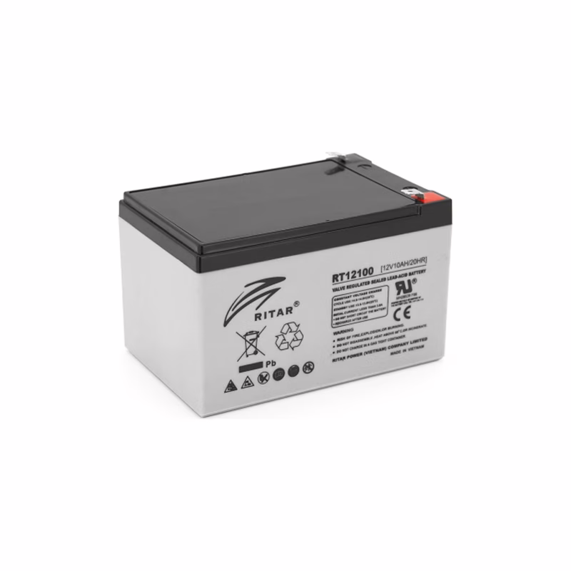Батарея к ИБП Ritar AGM RT12100, 12V-10Ah (RT12100)