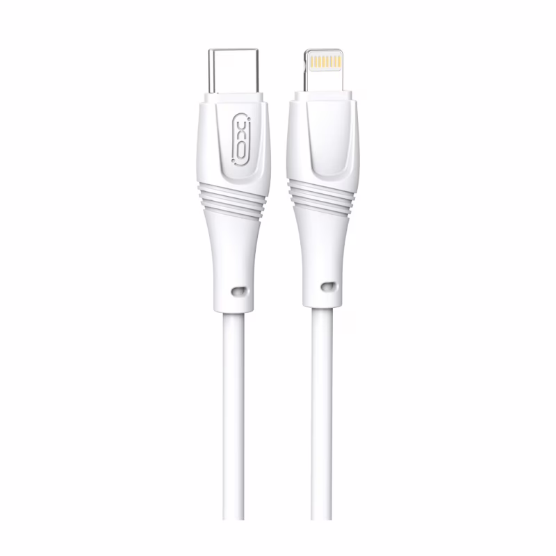 Дата кабель USB-C to Lightning 1.0m 27W High Elastic Zeus XO (NBQ239A_White)