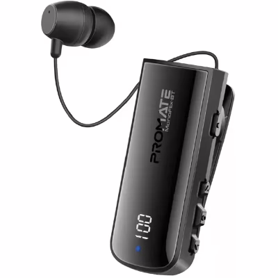 Навушники Promate Monoflix-bt Black (monoflix-bt.black)