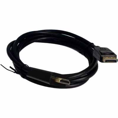Кабель мультимедійний DisplayPort M to HDMI M 1.8m 4K60Hz black Patron (PN-DP-HDMI-18)
