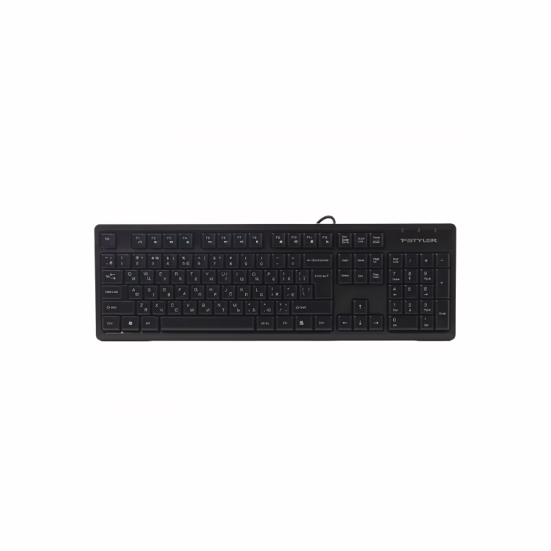 Клавіатура A4Tech FK12 USB UA Black (4711421003148)
