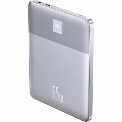 Батарея универсальная Baseus Blade2 Ultra 12000mAh 65W, Galaxy Silver (P10063800S12-00 / PPBLD2-65)