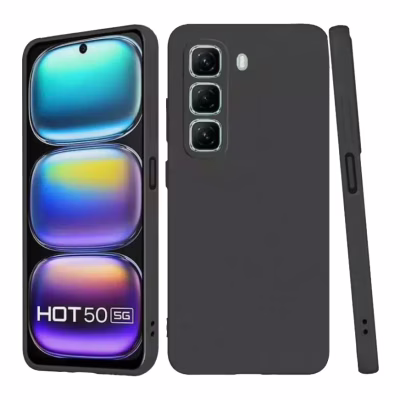 Чохол до мобільного телефона BeCover Infinix Hot 50 (X6720) Black (712282)