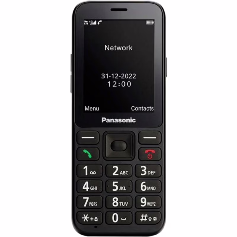 Мобильный телефон Panasonic KX-TU250 Black (KX-TU250EXB)