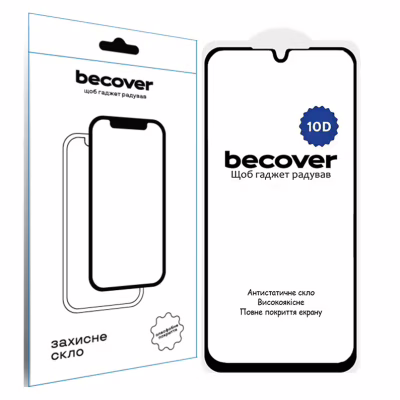 Стекло защитное BeCover Samsung Galaxy A26 SM-A266 10D Black (712888)