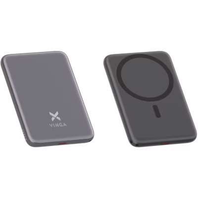 Батарея универсальная Vinga 5000 mAh 20W/15W Wireless (VPBB520WL)