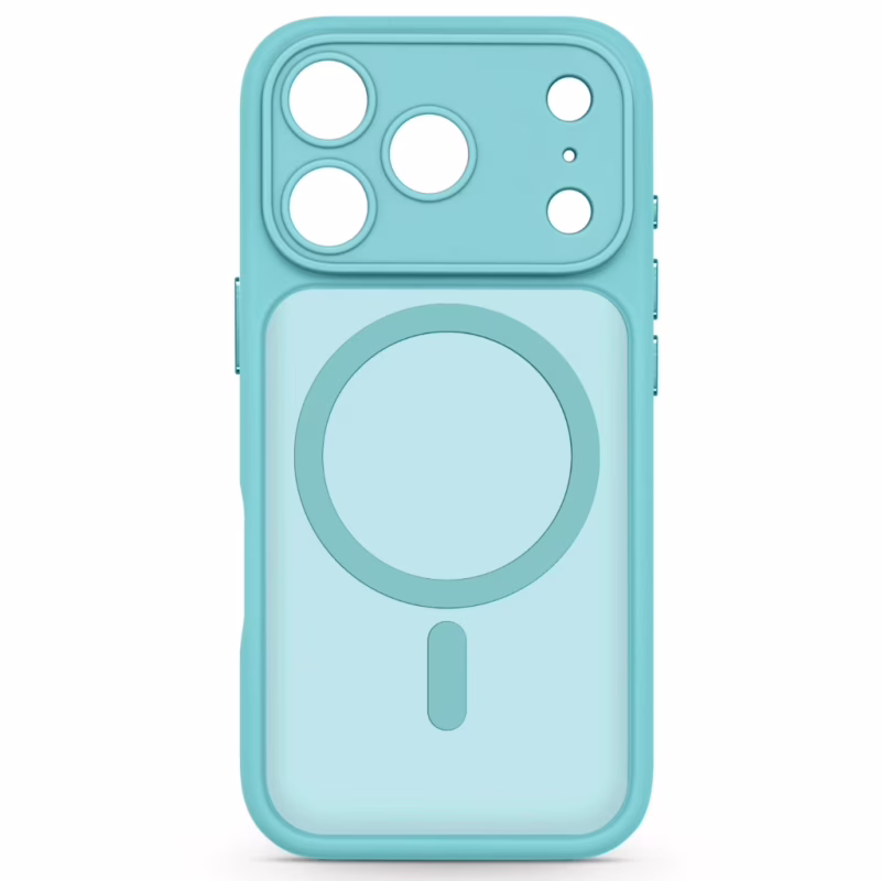 Чохол до мобільного телефона Armorstandart Lush MagCase Apple iPhone 17 Pro Turquoise (ARM87496)