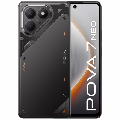 Мобільний телефон Tecno POVA 7 Neo 8/128Gb Geek Black (4894947086786 / 4894947084249)