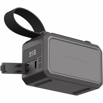 Батарея універсальна Sandberg 40000mAh Survivor 100W, IPX4 Water resist, LED Torch, Pass-Through Charging (421-14)