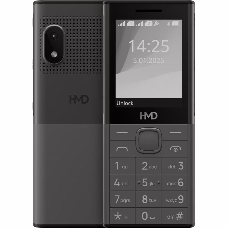 Мобільний телефон HMD 150 MUSIC DS Dark Grey