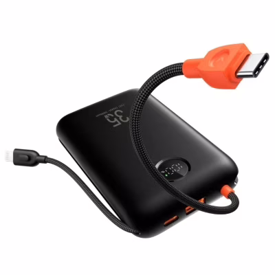Батарея универсальная VEGER 30000mAh K3 35W PD QC3.0 black (6977525750137)