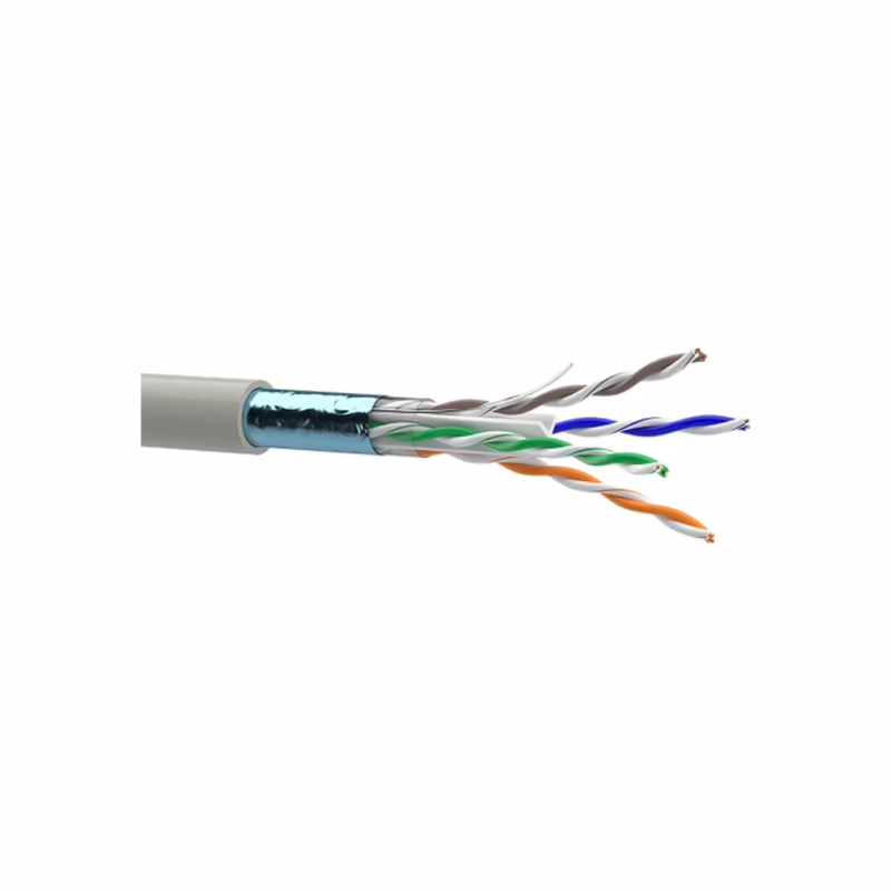 Кабель сетевой OK-Net FTP 305м cat.6 (F/UTP-cat.6) (КПВЭ-ВП (250) 4*2*0,54)