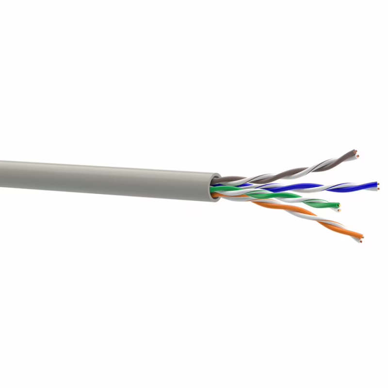 Кабель сетевой OK-Net UTP 305м cat.5e (U/UTP-cat.5Е) (КПВ-ВП (100) 4*2*0,49)