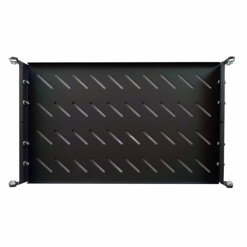Полка 19" Hypernet 1U глуб. 300мм, в шкафы глубиной 450мм, цвет черный (U-FS-45-Black)