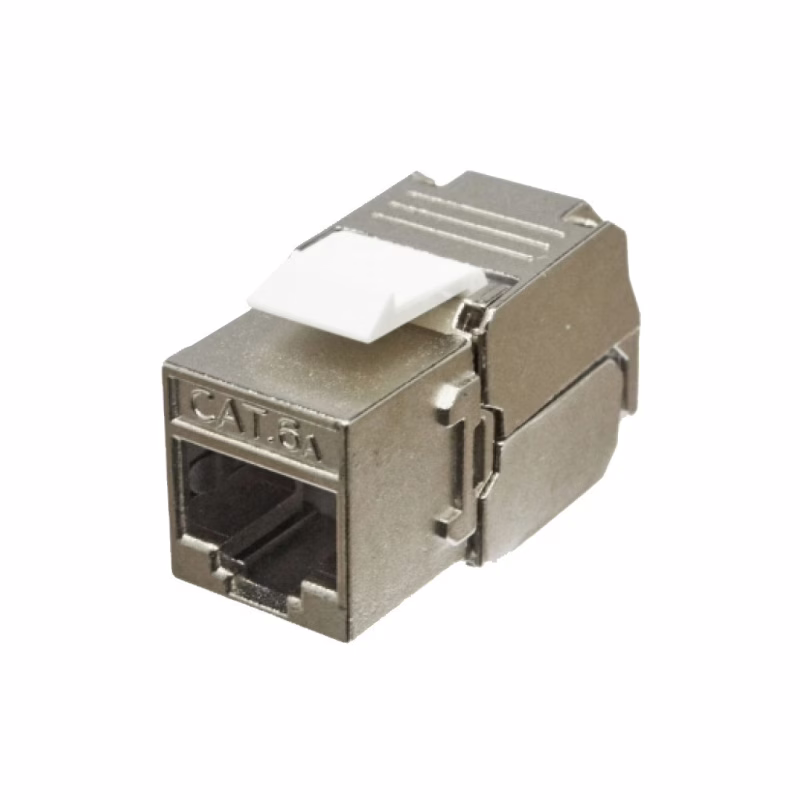 Модуль Keystone RJ45 STP Cat.6A безинструментальный Kingda (KD-KJ2001SHC6A)