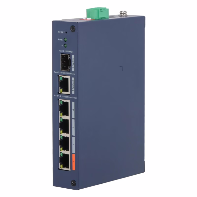 Коммутатор сетевой Dahua DH-CHS4106-4ET-60