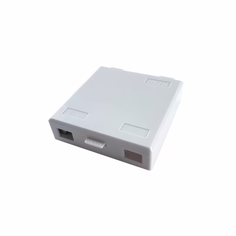 Компьютерная розетка оптическая ES-02 з кабельным зажимом Eserver (WT-3193A / 53978)