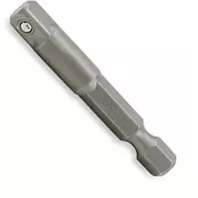 Адаптер для инструмента Toptul для головок под шуруповерт 1/4"х1/4" L50 шестигранный (FPKA0808)