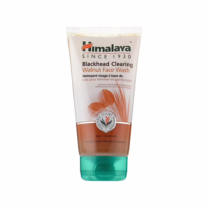 Гель для умывания Himalaya Herbals против черных точек с грецким орехом 150 мл (6291107220154)
