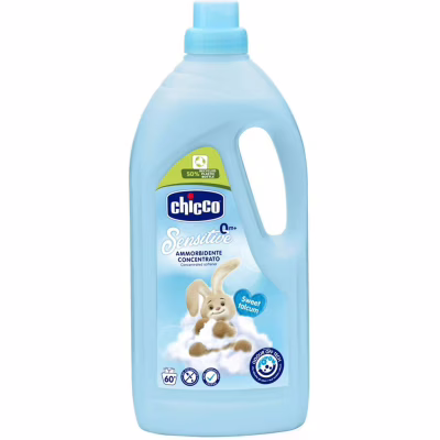 Кондиціонер для білизни Chicco Sensitive Sweet Talcum пом'якшувач тканин 1.5 л (8058664122455)