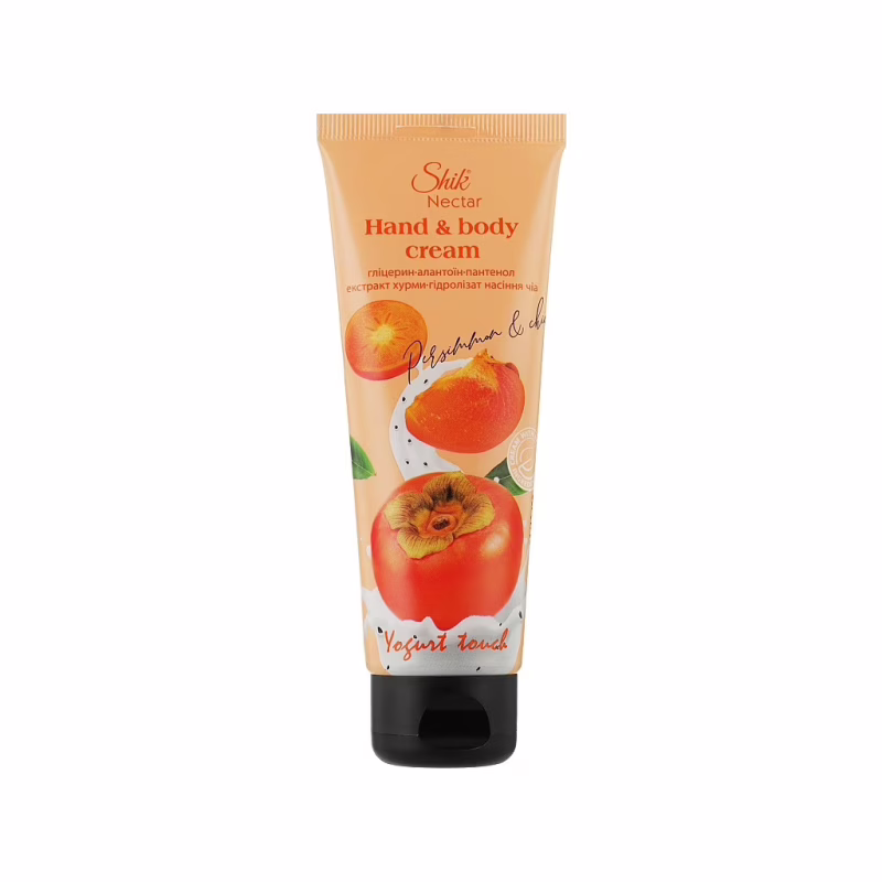 Крем для рук Shik Nectar Yogurt Touch Екстракт хурми і гідролізат насіння чіа 75 мл (4823107604393)