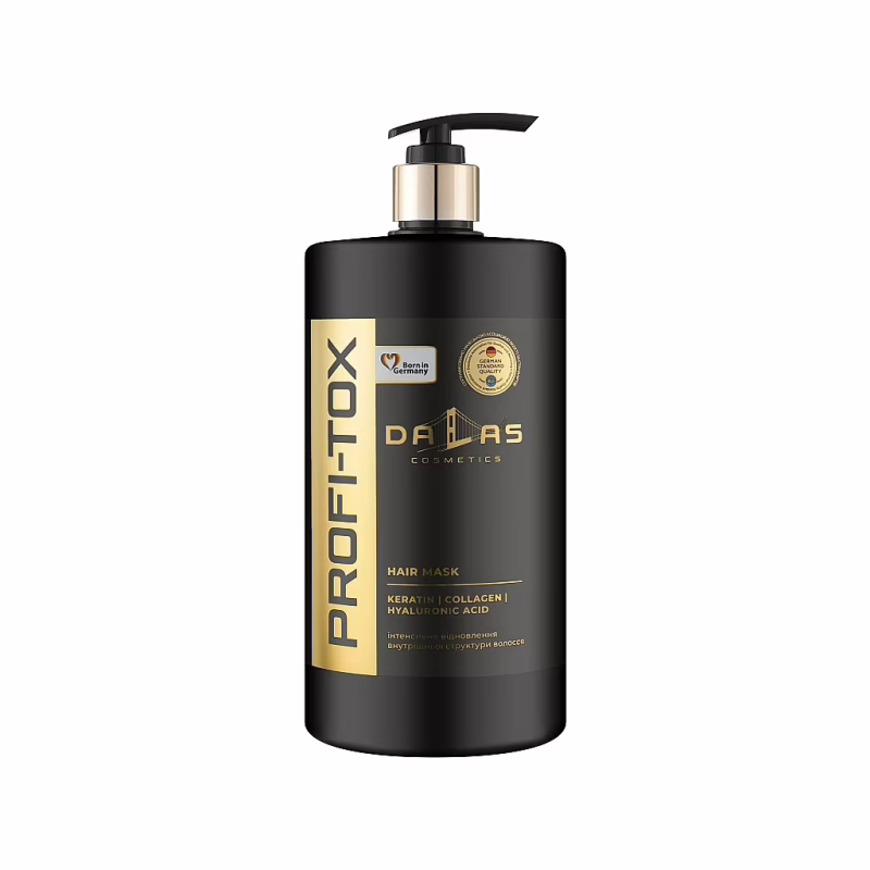 Маска для волос Dalas Cosmetics Profi-Tox Hair Mask С кератином, коллагеном и гиалуроновой кислотой 900 мл (4823128000143)
