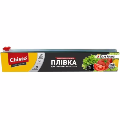 Пленка для продуктов Chisto С безопасным ножом 100 м (4823098412458)