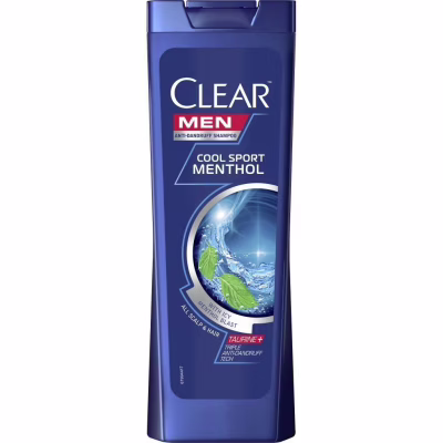 Шампунь Clear Men Крижана свіжість з ментолом проти лупи 360 мл (8720181455858)