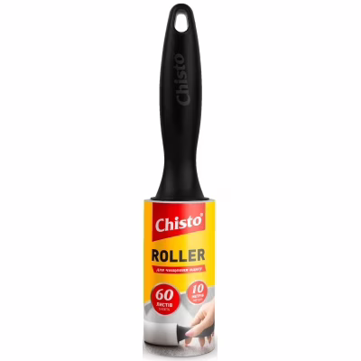 Валик для чищення одягу Chisto Roller 60 листів 10 м (4823098414285)