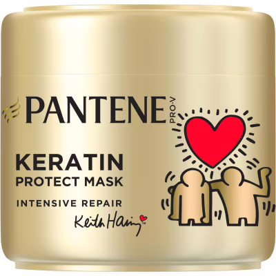 Маска для волосся Pantene Pro-V Keith Haring Artist Edition Інтенсивне відновлення з кератином 300 мл (8700216779180)