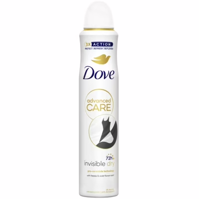 Антиперспірант Dove Невидимий 200 мл (8720181292088)