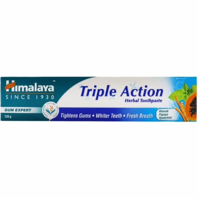 Зубна паста Himalaya Herbals Потрійної дії 125 мл (6291107225739)