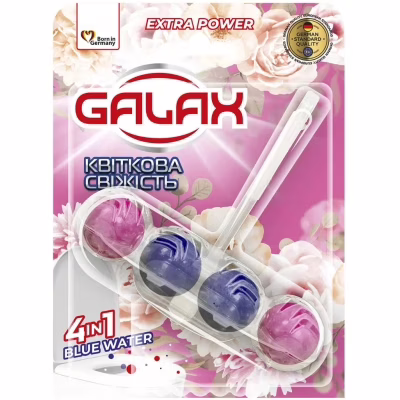 Туалетный блок Galax Цветочная свежесть 55 г (4823128005377)