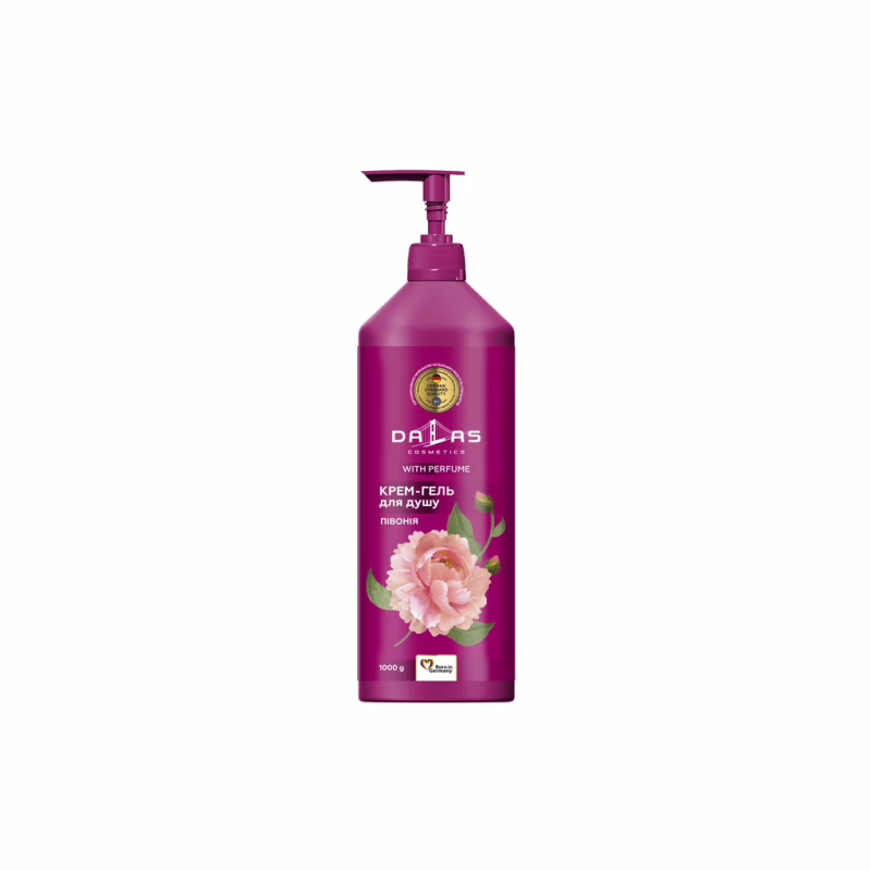 Гель для душу Dalas Cosmetics Півонія 1000 г (4823128000266)