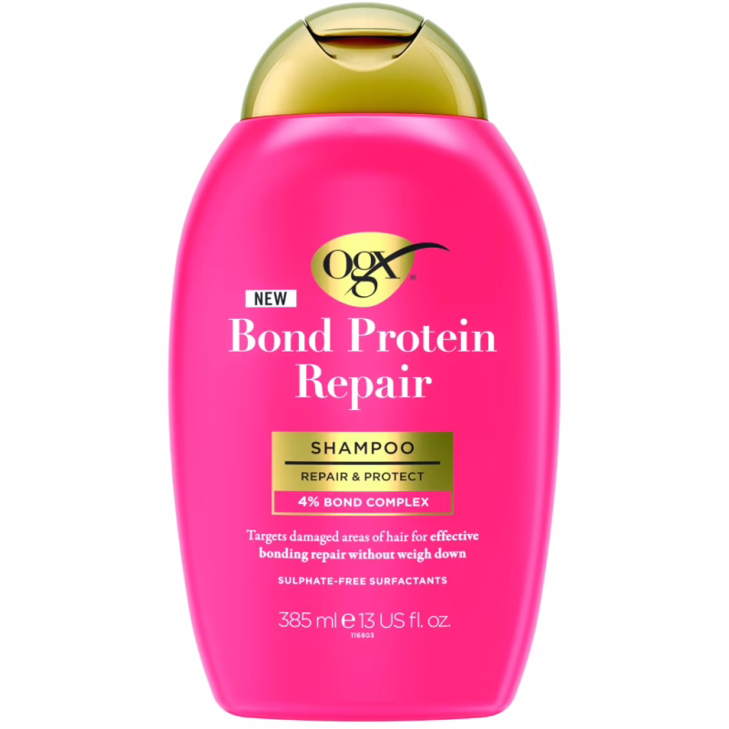Шампунь OGX Bond Protein Repair Відновлювальний з протеїнами 385 мл (3574661818450)