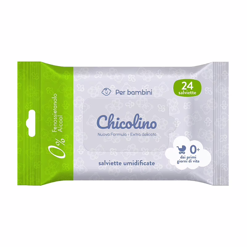 Детские влажные салфетки Chicolino 24 шт (4823098410713)